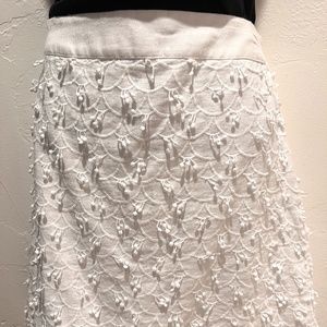 NWTs Vineyard Vines White Nautical Scallop Skirt Sz 6.Step into Spring in Style!